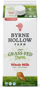 Grass-Fed Whole Milk Half Gallon From Byrne Hollow Farm